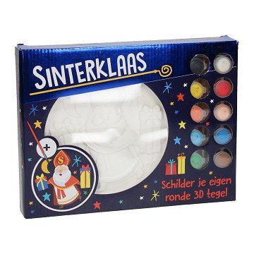 Paint your own Sinterklaas 3D tile