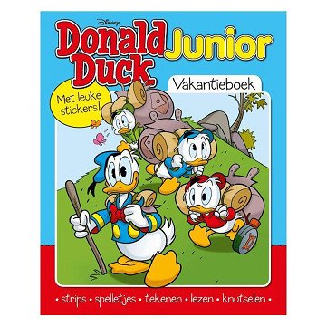 Donald Duck Junior Vakantieboek met Stickers