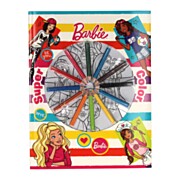 Super Color Kleurboek Barbie met Potloden