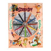 Super Color Coloring Book Scooby-Doo with Pencils