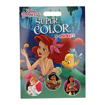 Walt Disney Super Color Coloring Book Princess