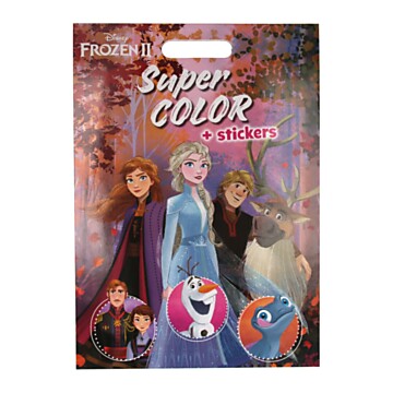 Walt Disney Super Color Coloring Book Frozen