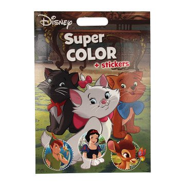 Walt Disney Super Color Malbuch Filmstars