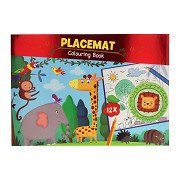 Placemat Coloring Book - Jungle