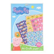 Craft paper Peppa Pig A4