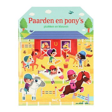 Pferde und Ponys einfügen und ausmalen