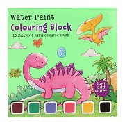 Aquarell-Malbuch-Set Dinos