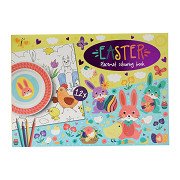 Placemats Coloring Book Easter, 12pcs.