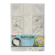 Color your own Suitcase with Animals