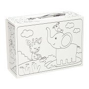 Kleur je eigen Koffertje met Dieren