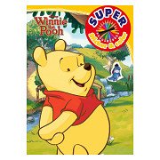 Winnie the Pooh Super Sticker & Color Coloring Book