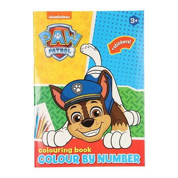 Color by Number PAW Patrol