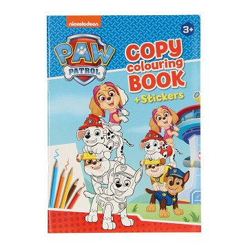 PAW Patrol Malbuch mit Malbeispielen