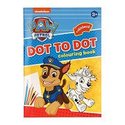 Verbinde das Punkte-Malbuch PAW Patrol