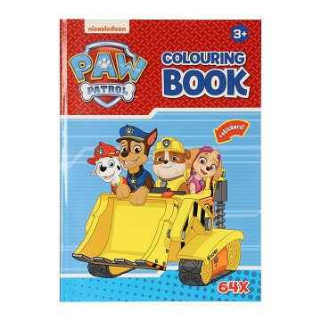 Coloring book PAW Patrol, 64 pages.