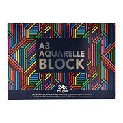Aquarellblock A3-Papier