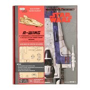 Star Wars A-Wing Deluxe Book with Wooden Construction Model