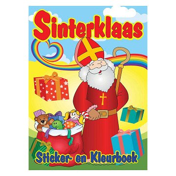 Sinterklaas Sticker- en Kleurboek