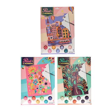 Paint by Number Theme Paint Set