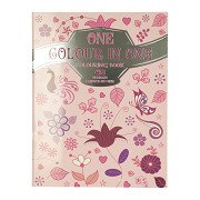 One in One Kleurboek Roze