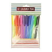 Gelpennen Kleur, 10st.