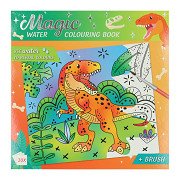 Magical Watercolor Coloring Block Dino