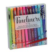 Fineliners in Luxury Storage Box, 24 pcs