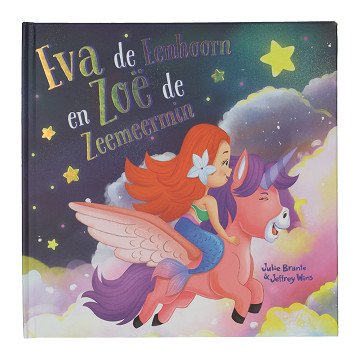 Prentenboek Groot - Eva de Eenhoorn en Zoe de Zeemeermin