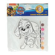 Canvas Schilderen PAW Patrol - Skye - incl Penseel en 6 kleuren verf