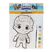 Leinwandbild DC Comics – Aquaman – inkl. Pinsel und 6 Farben