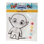 Leinwandbild DC Comics - Flash inkl. Pinsel und 6 Farben