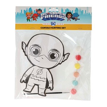 Leinwandbild DC Comics - Flash inkl. Pinsel und 6 Farben