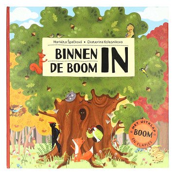 Uitklap- en Flapjesboek Binnen in de Boom