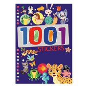 1001 Sticker Book Animals