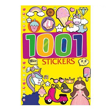 1001 Sticker Book Girl