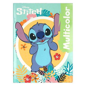 Stich-Malbuch mit Beispielen, 32 Seiten.
