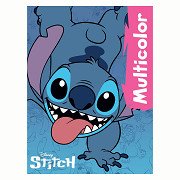 Stitch Coloring Book with Examples, 32 pages.