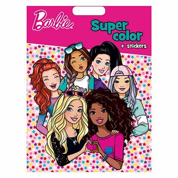 Barbie Coloring Book and Stickers