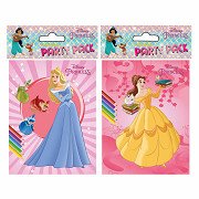 Disney Party Coloring Books Princess, 6 pcs.