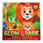 Glow in the Dark Puzzle Jungle - 50pcs.