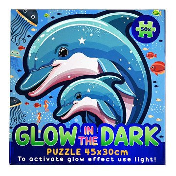 Glow in the Dark Puzzle Underwater World - 50 pcs.
