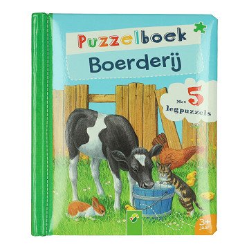 Puzzelboek Boerderij - 5 Legpuzzels