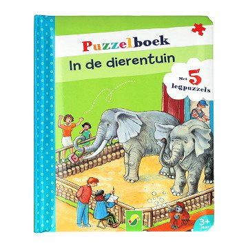Puzzelboek in de Dierentuin