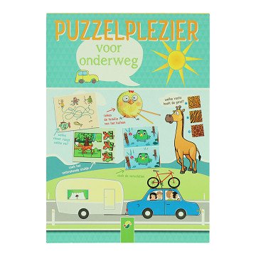 Puzzle fun for on the go - Activity book