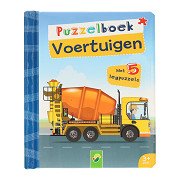 Vehicle Puzzle Book - 5 Jigsaw Puzzles