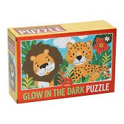 Glow in the Dark Puzzle Jungle, 100pcs.
