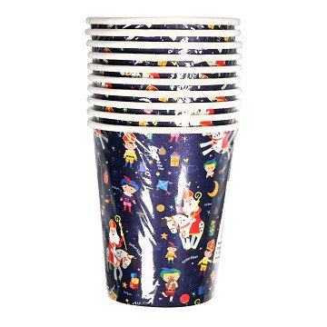 Paper Cups Sinterklaas Party - 10 pcs.