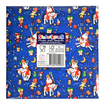 Servietten Sinterklaas Party - 20 Stk.