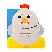 Kartonboek Op Avontuur met Kip