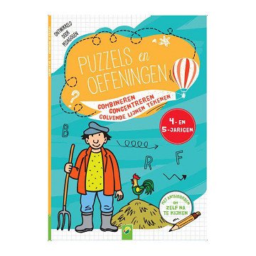 Puzzels en Oefeningen - 4-5 Jaar